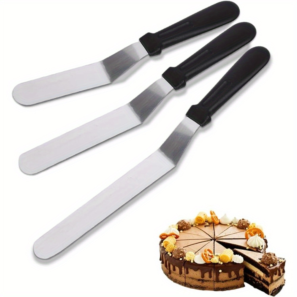 Offset Spatula Set - ملعقة تثليج بزاوية من الفولاذ المقاوم