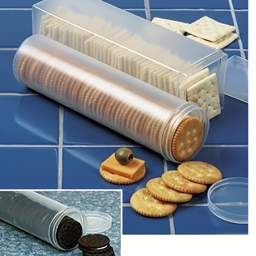 Kitchen Baking Tins - حاوية طعام مستطيلة شفافة محكمة الإغلاق