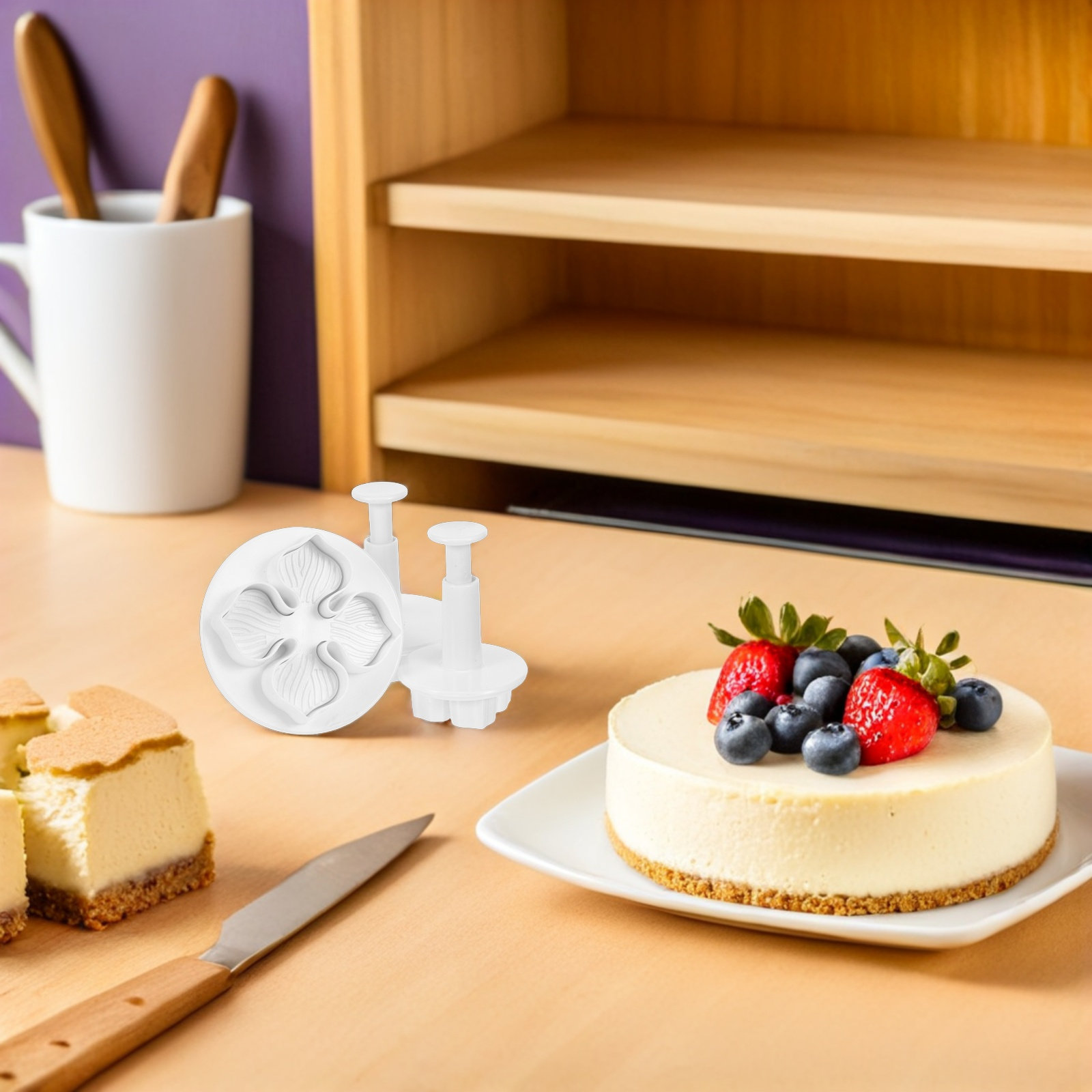 مجموعة من 3 قطع قوالب تزيين ال - مراجعة Cookie Cutter Set وسعره