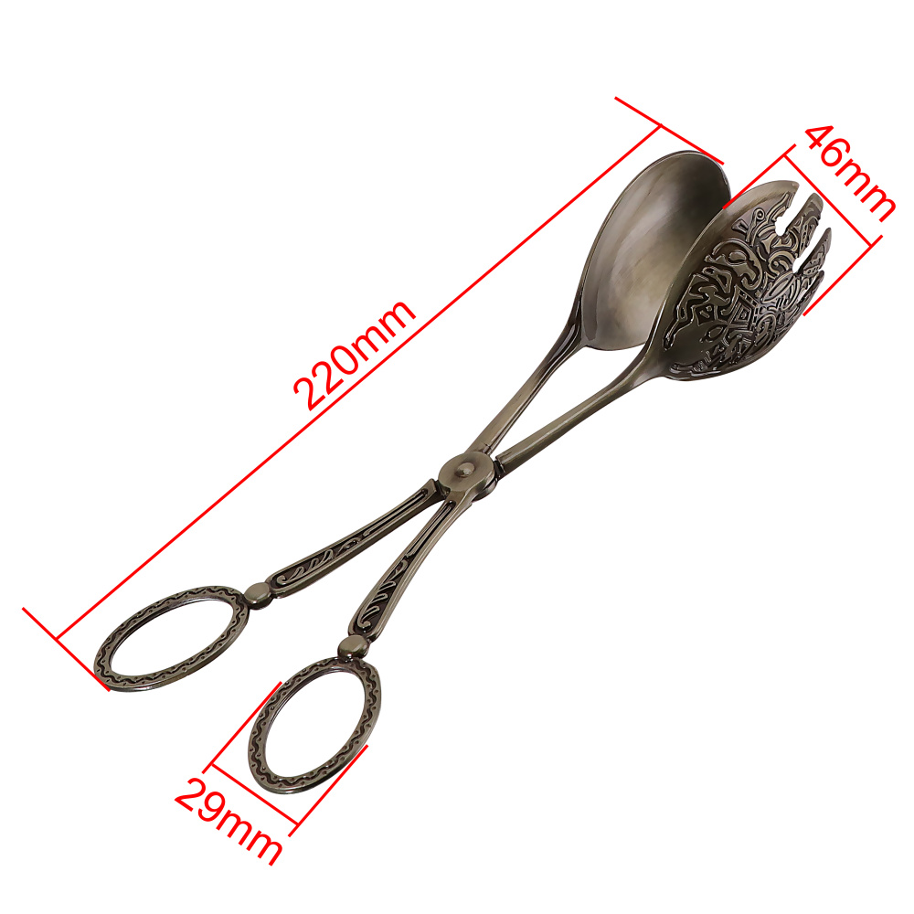 Jaswehome خمر الرجعية ملقط طعا - مراجعة Bread Baking Kitchen Utensils وسعره