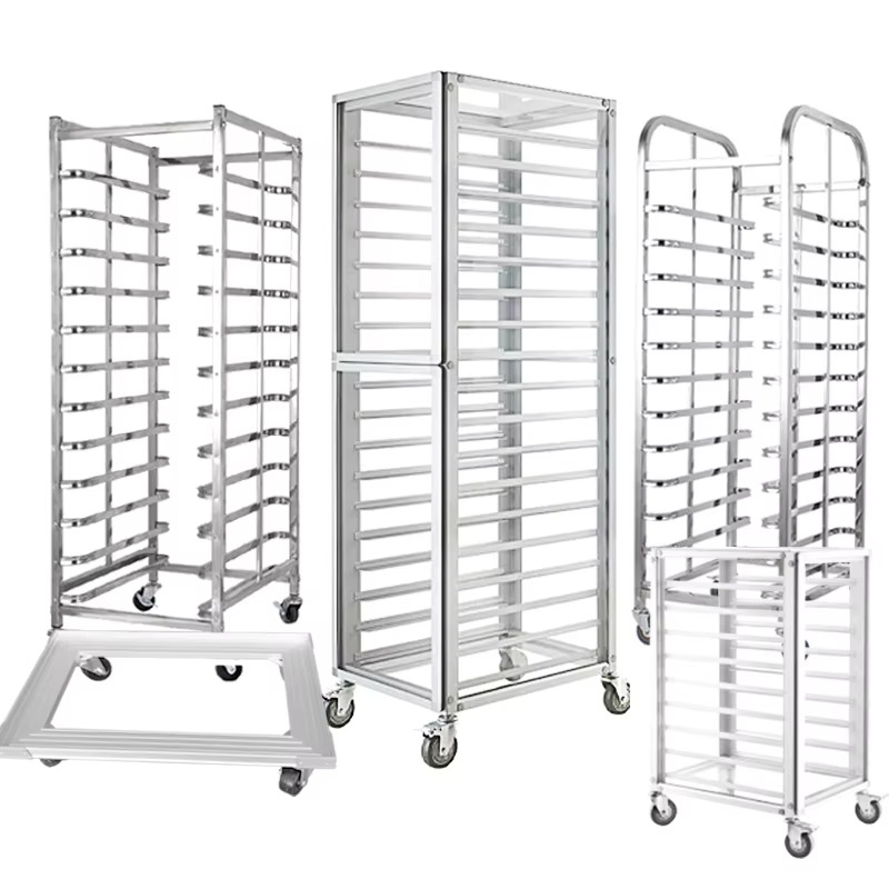عربة صواني خبز تجارية من الألو - مراجعة Kitchen Baking Trolley وسعره
