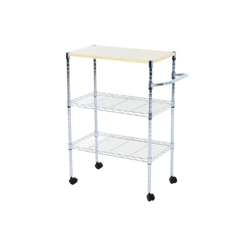 عربة مطبخ متحركة بثلاث طبقات م - مراجعة Kitchen Baking Trolley وسعره