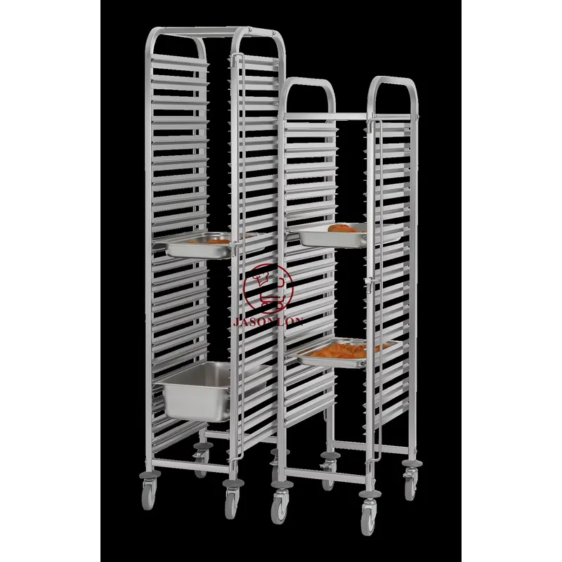 عربة نقل صواني الطعام من الفول - مراجعة Kitchen Baking Trolley وسعره