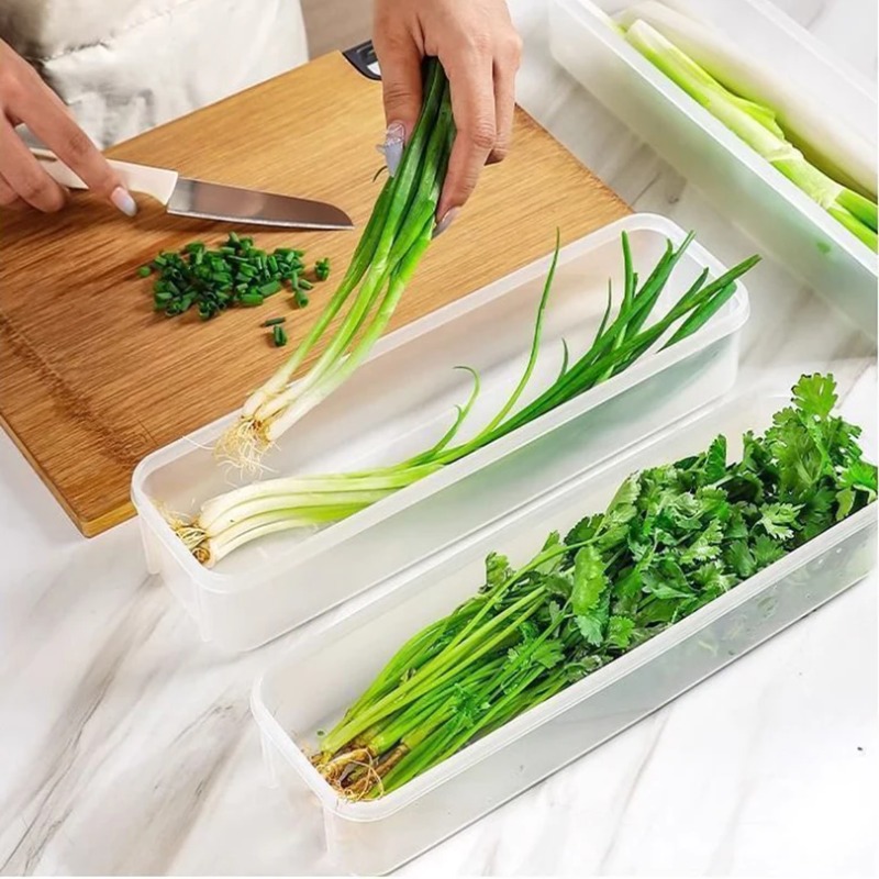 1/2/4 قطع صندوق تخزين بلاستيكي - مراجعة Kitchen Baking Tins وسعره