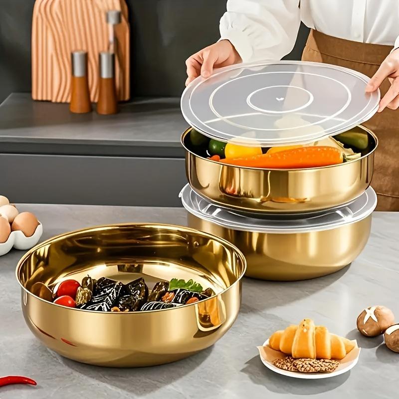 وعاء خلط جديد من الفولاذ المقا - مراجعة Kitchen Equipment For Baking وسعره