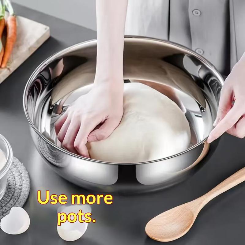 وعاء خلط جديد من الفولاذ المقا - مراجعة Kitchen Equipment For Baking وسعره