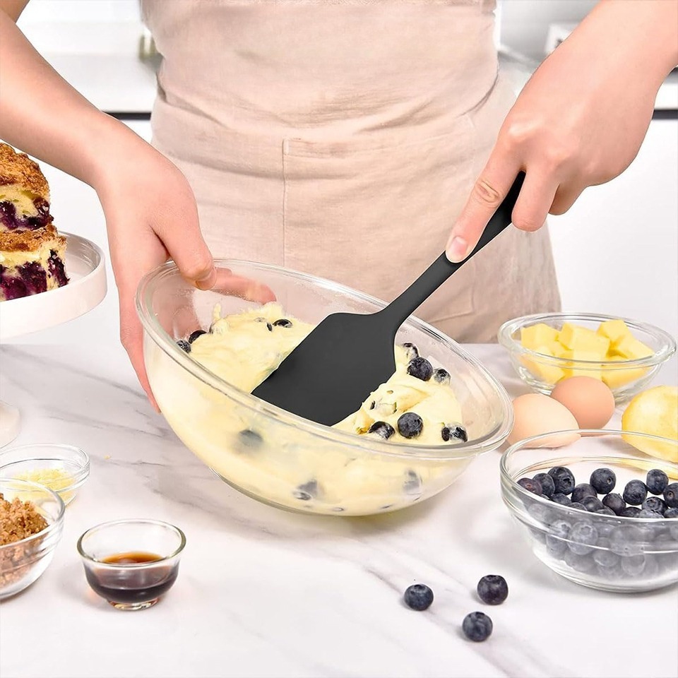 طقم ملاعق سيليكون 3 قطع غير لا - مراجعة Bread Baking Kitchen Utensils وسعره