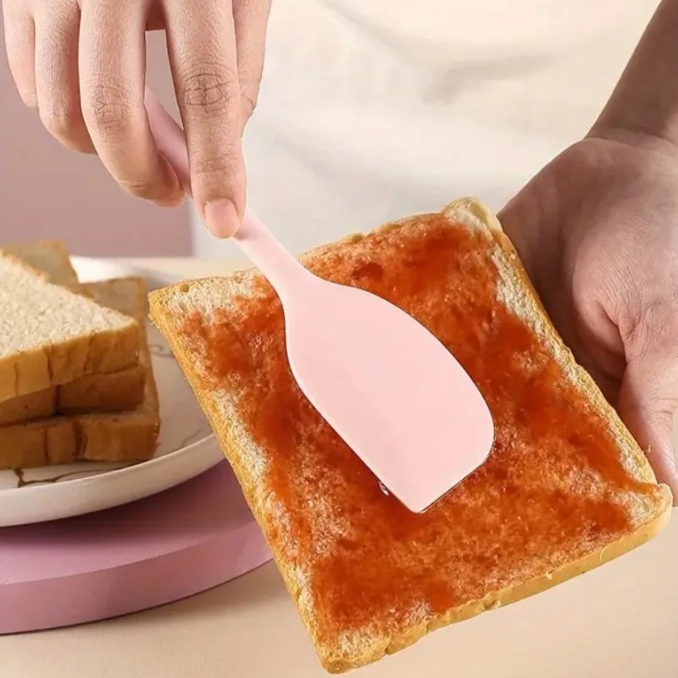 طقم ملاعق سيليكون 3 قطع غير لا - مراجعة Bread Baking Kitchen Utensils وسعره