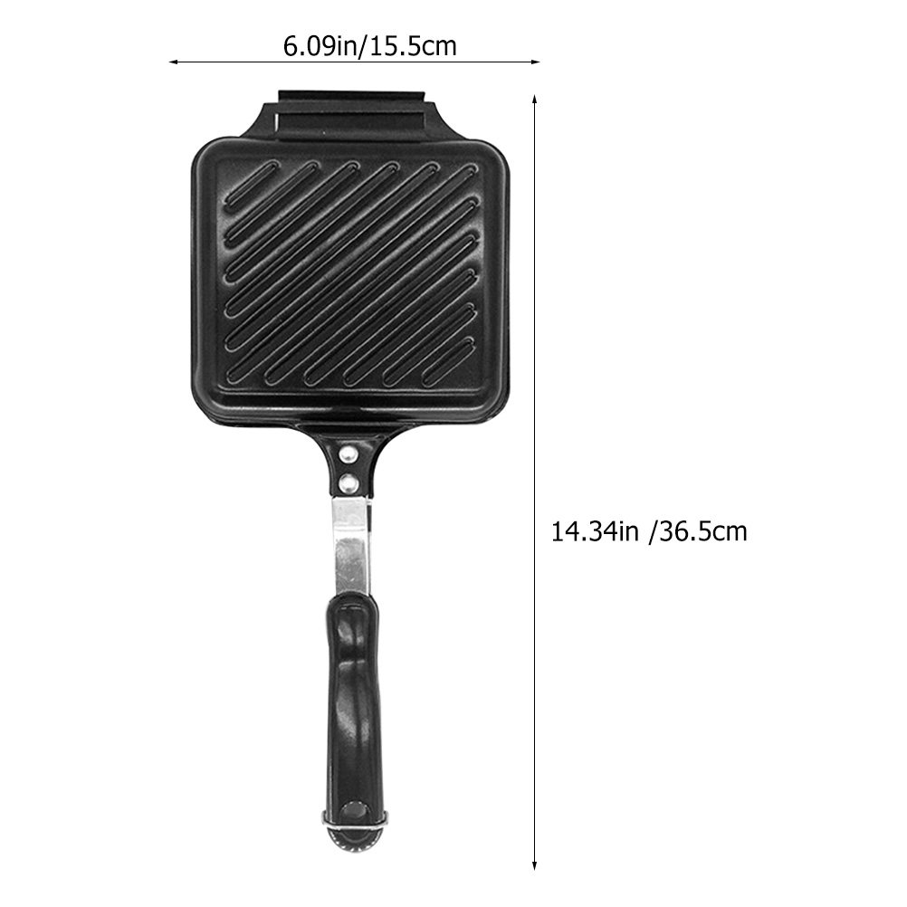 جهاز إفطار غير لاصق، مقلاة خبز - مراجعة Kitchen Baking Pan وسعره