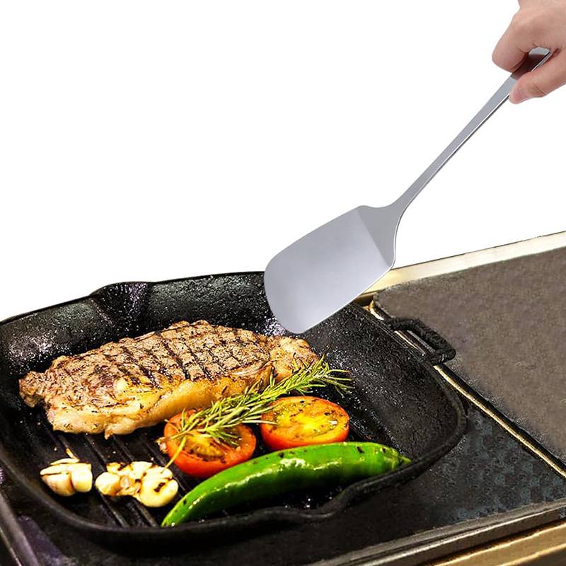2 قطعة ملاعق من الفولاذ المقاو - مراجعة Offset Spatula Set وسعره