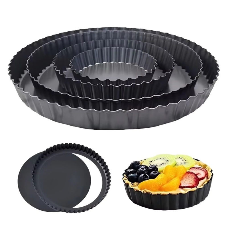قالب تارت قابل للإزالة من الأس - مراجعة Kitchen Baking Pan وسعره