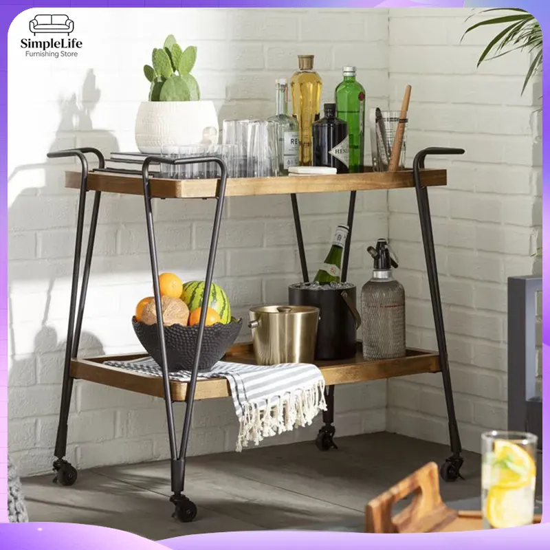 عربة مطبخ بعجلات، عربة متحركة  - مراجعة Kitchen Baking Trolley وسعره